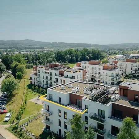 Debowy 37 Premium - Z Duzym Tarasem, Bezplatny Parking W Garazu Podziemnym, Winda Kudowa-Zdroj