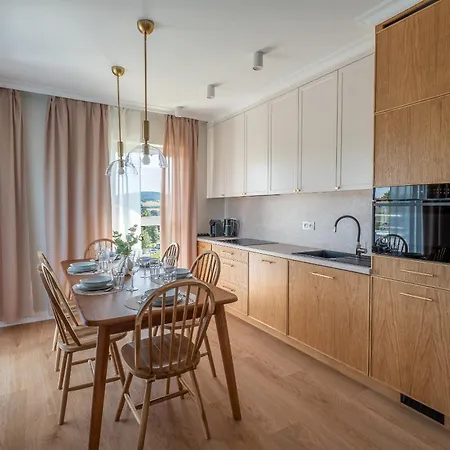 Debowy 37 Premium - Z Duzym Tarasem, Bezplatny Parking W Garazu Podziemnym, Winda Daire *